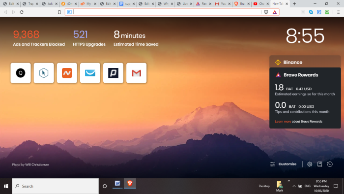 how to freshly install brave browser on windows